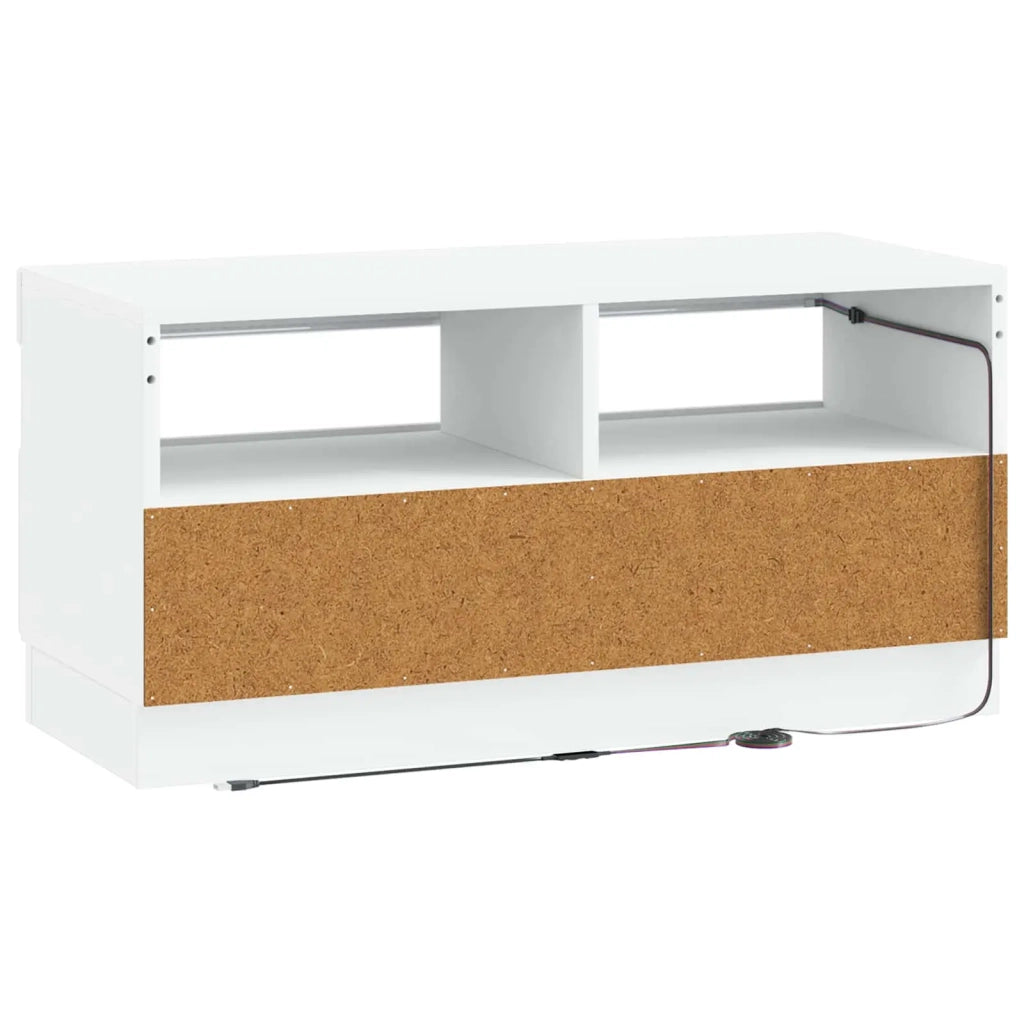 Mobile TV LED Bianco Legno ingegnerizzato 897435