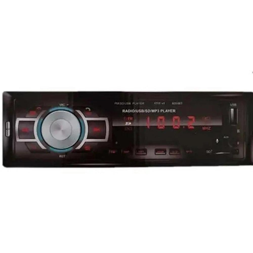 Trade Shop - Autoradio Ctc-6055 Bluetooth 4x60w 12v Radio Fm Lettore Mp3 Musica Aux/sd Slot Usb -