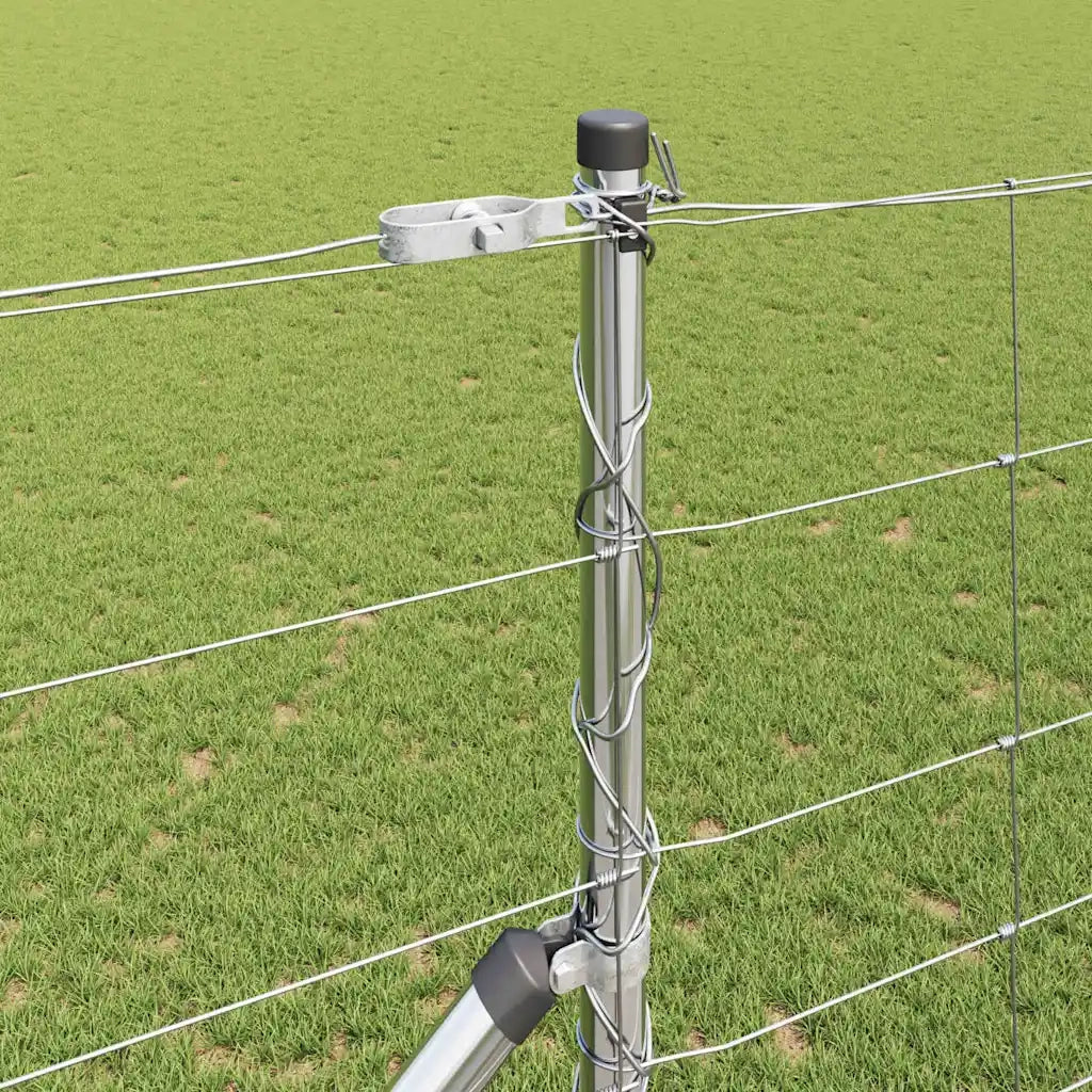 Palo della recinzione Zincato 50 x 1,4 m Acciaio 3351462