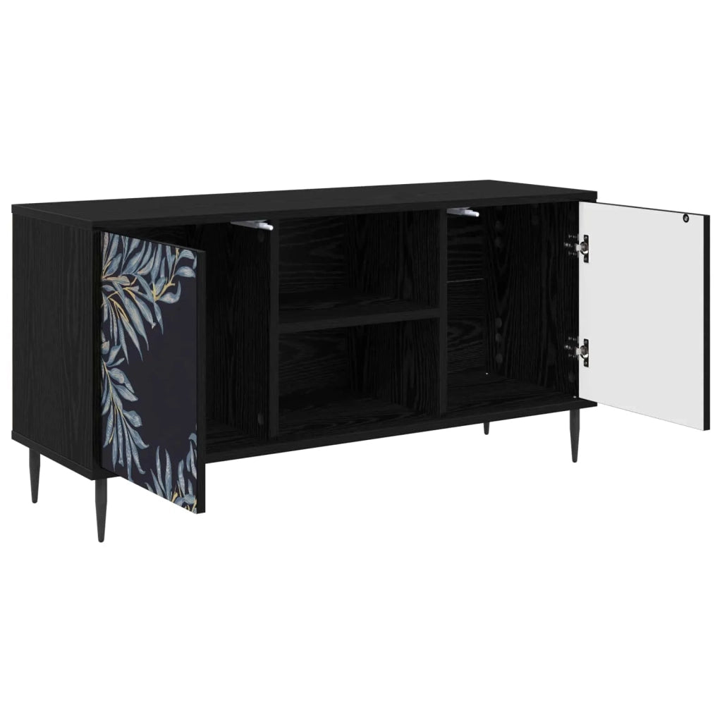 Mobile TV DOKKUM 102 x 33 x 51 cm Rovere Nero 8007057