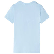 Maglietta da Bambino Azzurra 128 12042