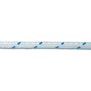 Trem saipam 4 mm treccia in poliestere colore bianco segnale blu 200 metri nautica