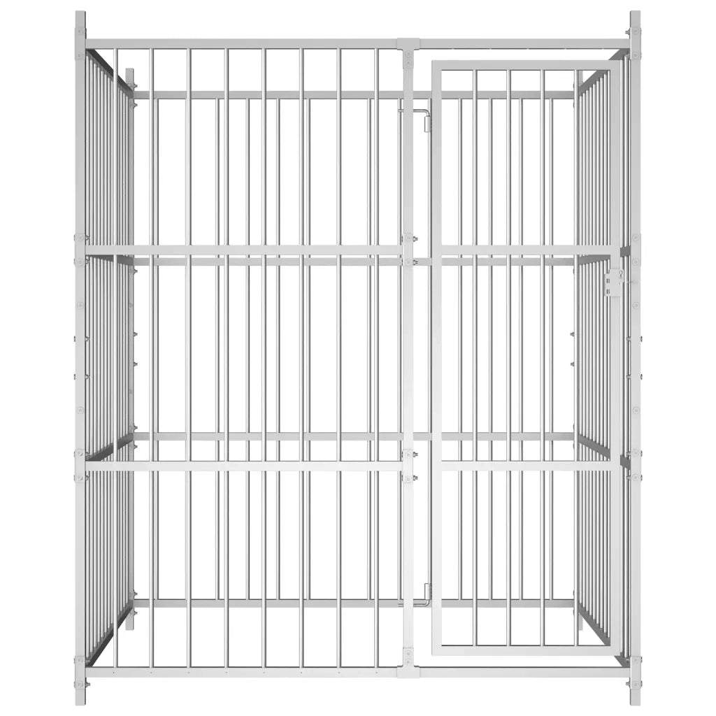 vidaXL Canile da Esterno 150x150x185 cm