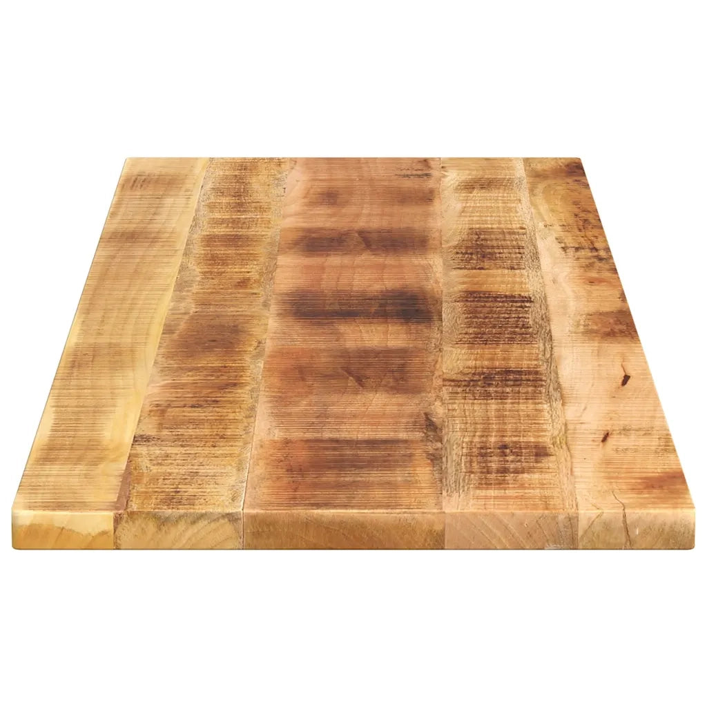 Piano per Tavolo 140x50x3,8 cm Rettangolare Legno Mango Grezzo 371399