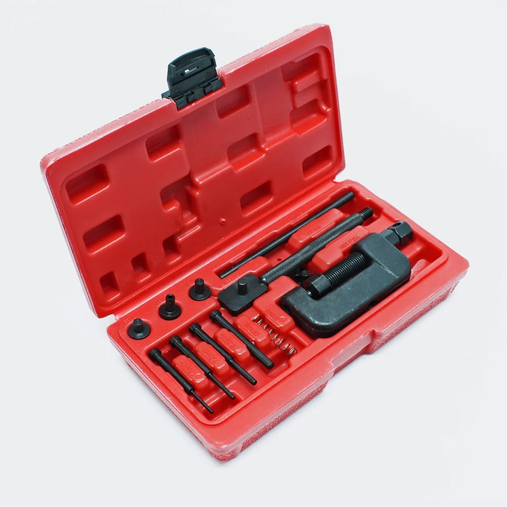 Separatore rompicatena rivettatrice tagliacatena catena moto fai da te officina rosso 3416180