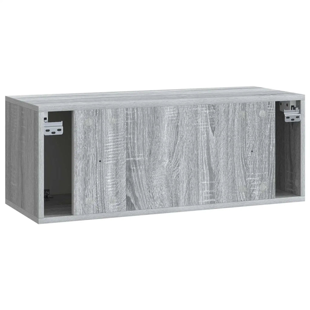 Mobile Porta TV da Muro Grigio Sonoma 78,5 x 31 x 30 cm 899061