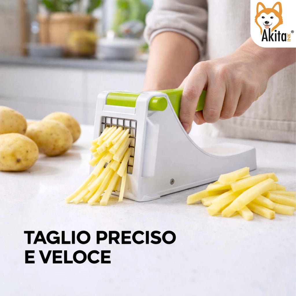 Akitaink Tagliapatate Stilo con Lama in Acciaio Inox