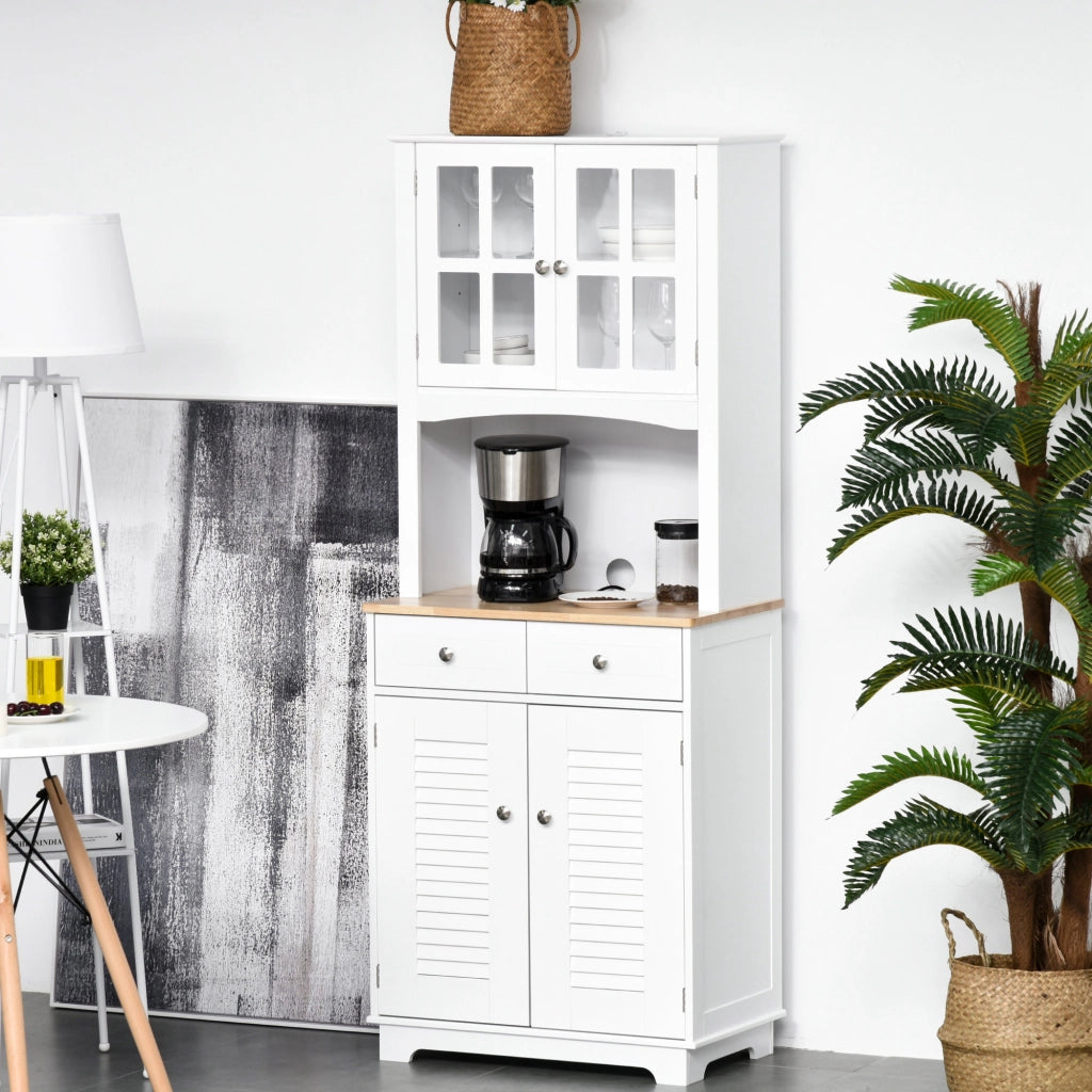 Credenza in Legno ¨C zephmum ¨C Bianco 68x39.5x170cm
