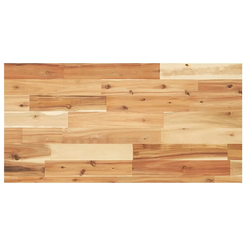 Mensole da Parete 2 pz 100x40x4 cm Legno Acacia Rifinito a Olio