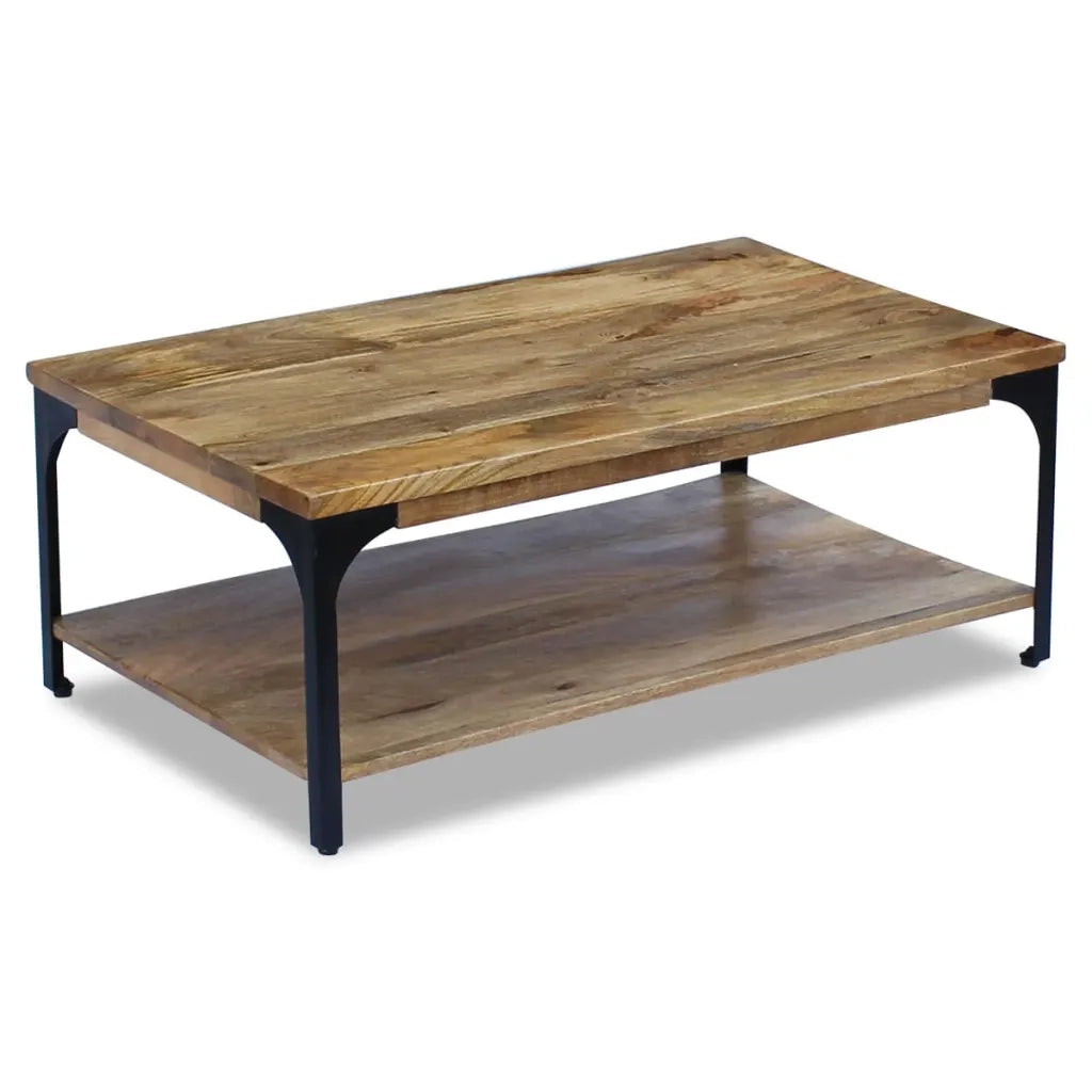 Tavolino da Salotto in Legno di Mango 100x60x38 cm 243341