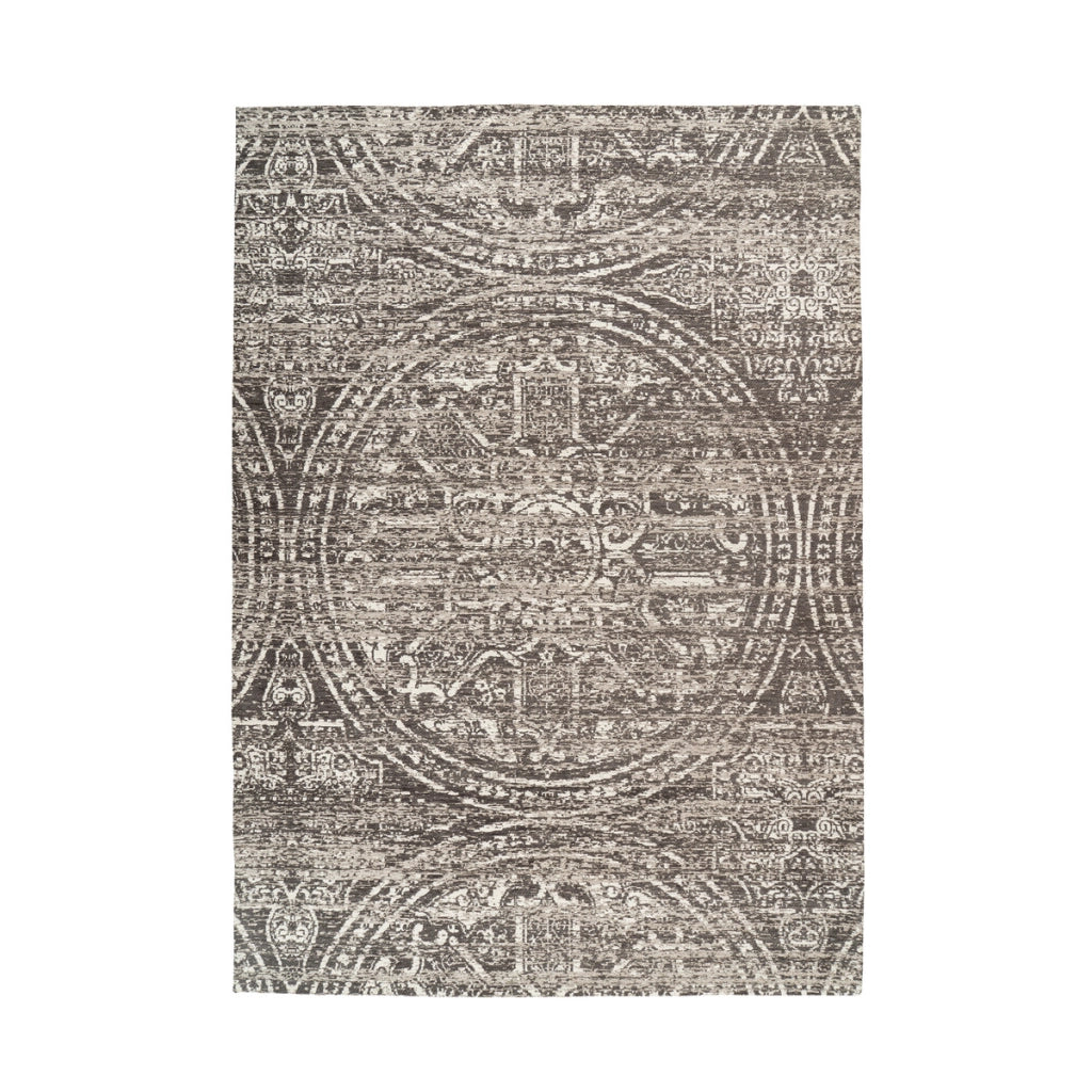 Tappeto Davis 400 grigio 160x230 cm con decoro orientale
