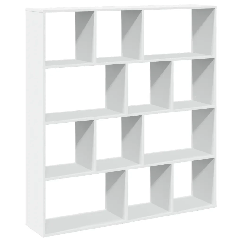 Libreria Bianca 132x29x141,5 cm in Legno Multistrato 3310307