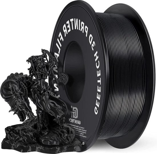 Filamento PLA nero 175 mm 1 kg per stampante 3D - Alta qualità