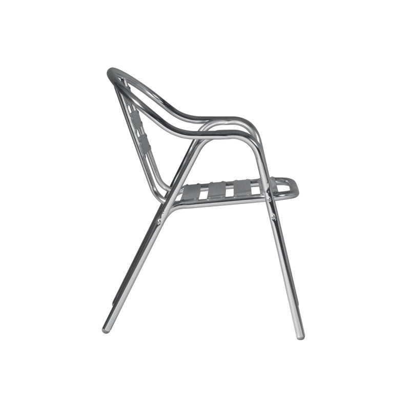 Set di 2 Poltrone Contract MOIA in alluminio