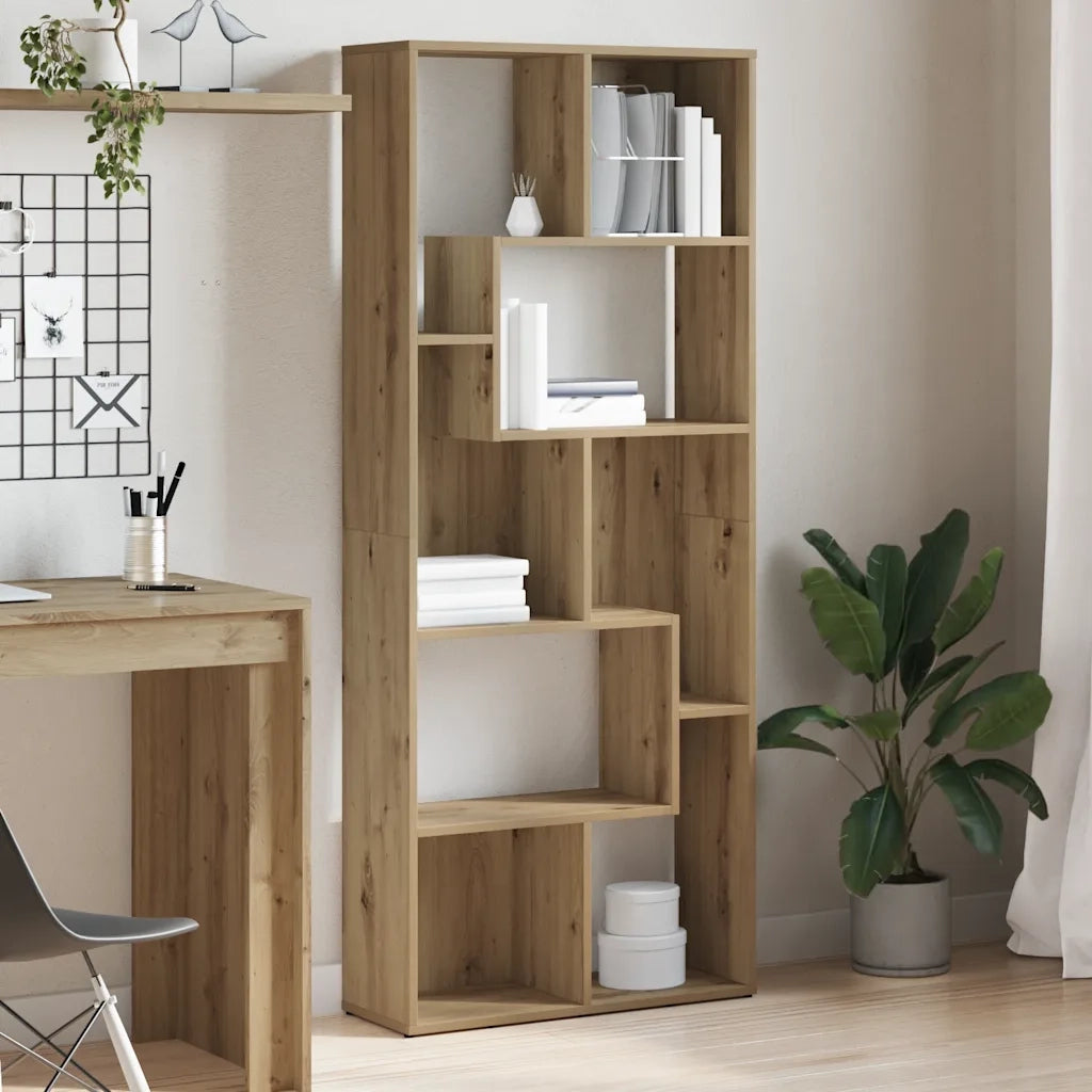Libreria Artisan Rovere 67x24x161 cm Legno ingegnerizzato 856015