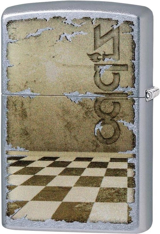 Design Color Image Street Chrome Stormaansteker - navulbaar - alta qualità scatola regalo - lussuoso stile