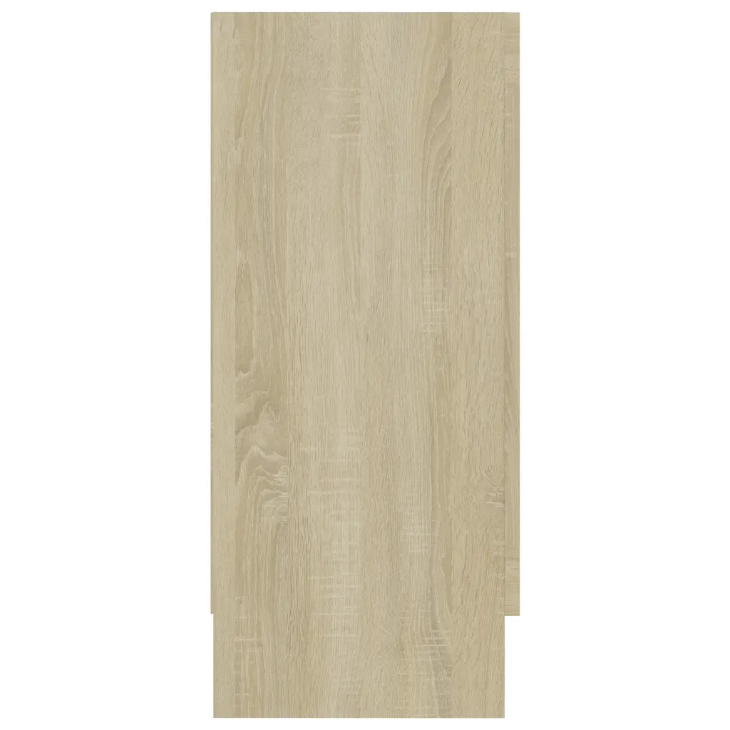 Armadietto Vetrina Rovere Sonoma 120x30,5x70 cm Multistrato CFW3214930