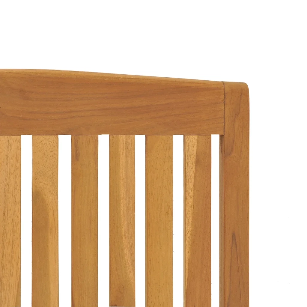 Sedie da Giardino Reclinabili 4 pz in Legno Massello di Teak 3154923