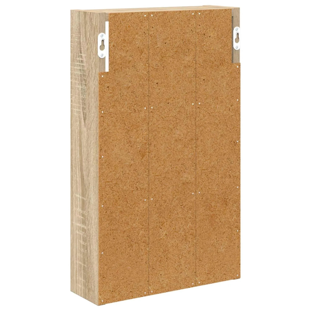 Armadio da bagno a muro Rovere Sonoma 30 x 10 x 50 cm 889313