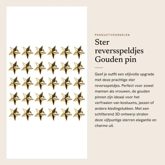 Riflettore per auto - Pin d'oro - Disegno tridimensionale