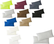 Jersey Cuscini di Supporto con Cerniera a Rizzi - 2 pezzi - 40x80 cm - Argento