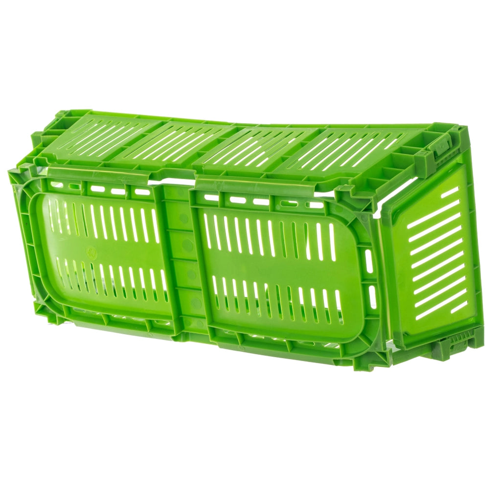 Cesto pieghevole KADAX per frutta e fragole, in plastica, 2 kg