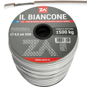 FILO STENDIBIANCHERIA BIANCONE ACC ZIN D 4,5 MM- 500,0 ml
