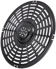 Scalino di Rifornimento con Strato Antiscivolo - Piatto di Ricambio per Frittelle - Circa 22 cm - Acciaio di Carbone - Resistentente alla Lavastoviglie - Utilizzo Multifunzionale - Accessorio per Frittelle