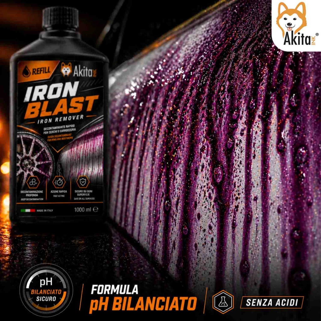 Akitaink Iron Blast 1000 ml Decontaminante Cerchi