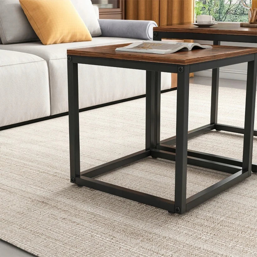 Tavolino da Salotto Marrone 50x50x50,5 cm Ideale per Soggiorno