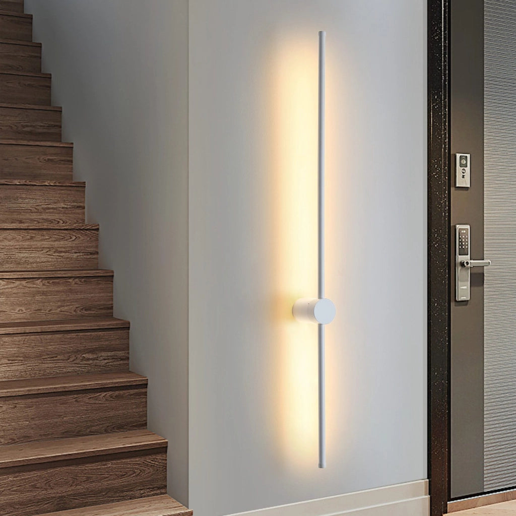 ZMH Applique a LED da interno 100CM lampada da corridoio bianca moderna 3000K per soggiorno
