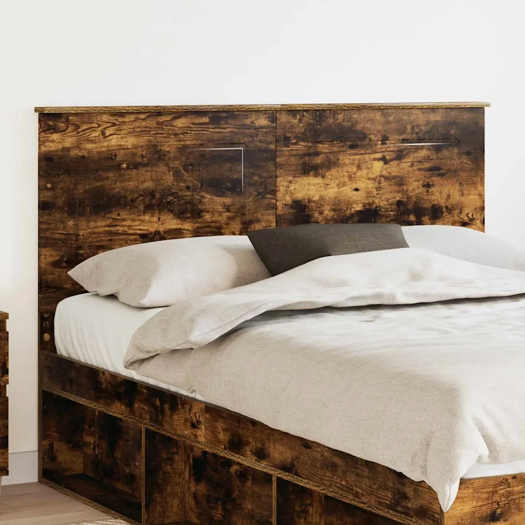 Testiera-Testata-Testiera Decorativa Rovere fum¨¦ 160 cm Legno multistrato 322160