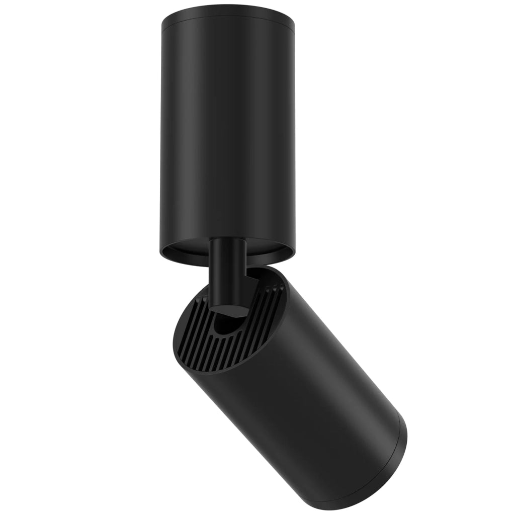 Maytoni Lampada da soffitto moderna FOCUS S 1 luce GU10 nero metallo
