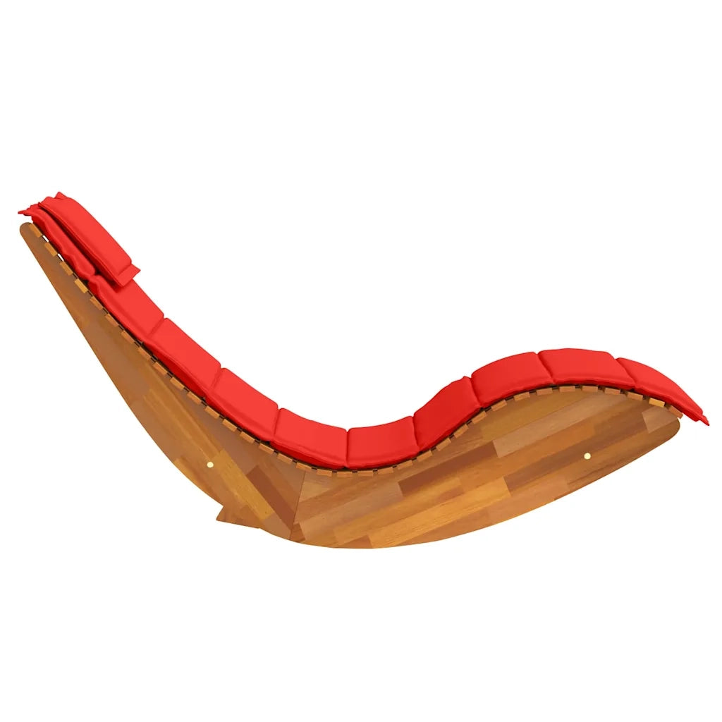 Lettino da sole 2 pcs Marrone Legno di Acacia Massello 3329138