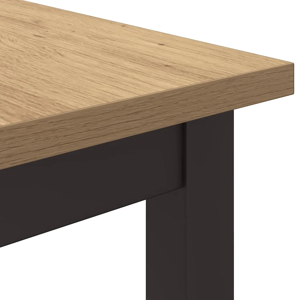 tavolo Rovere artigianale Legno ingegnerizzato e acciaio 873773