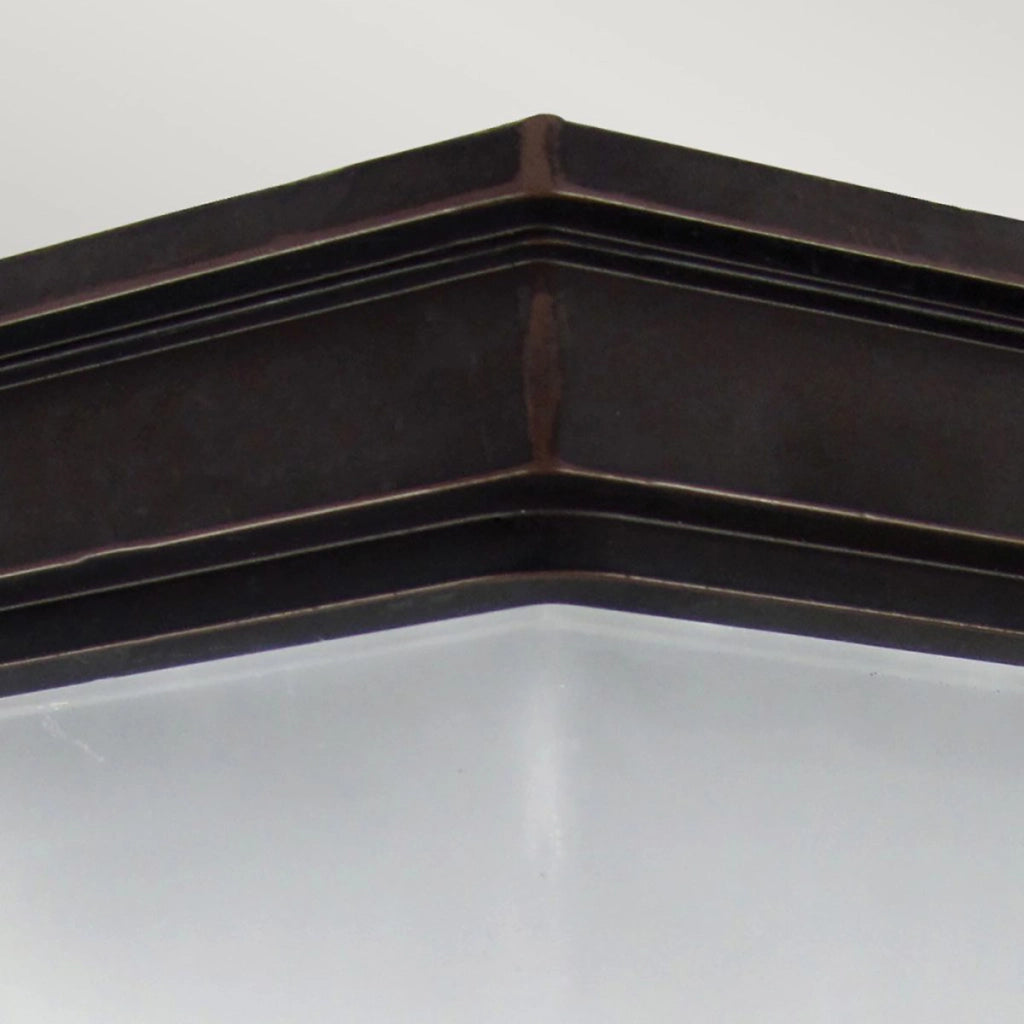 Plafoniera esterna soffitto bronzo antico 2xE27 IP44 Fairford