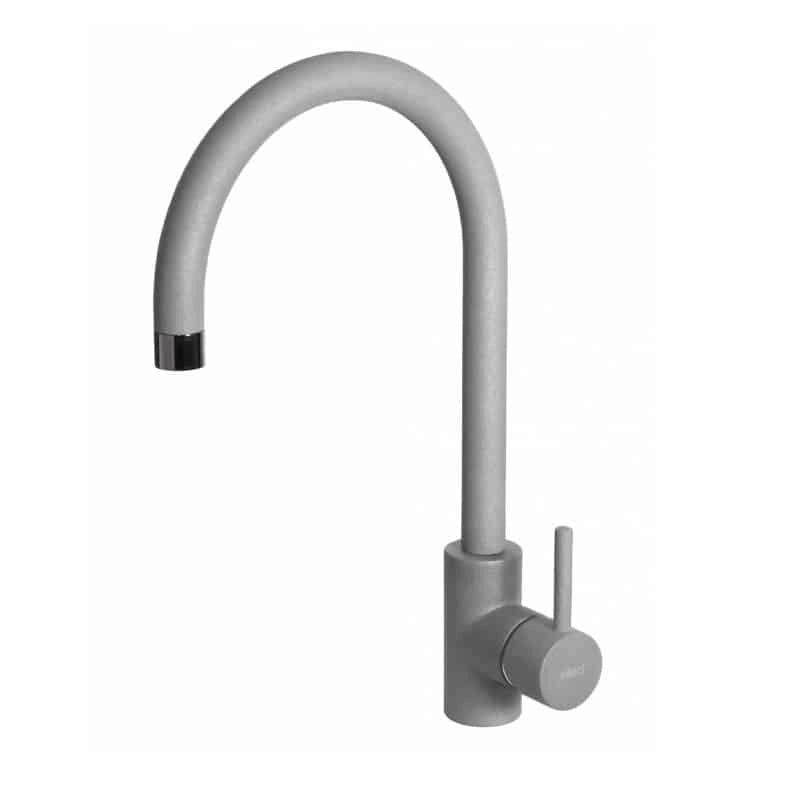 Rubinetto Miscelatore Cucina Elleci Cloud Keratek Plus Grigio Light Grey MKKCLO97