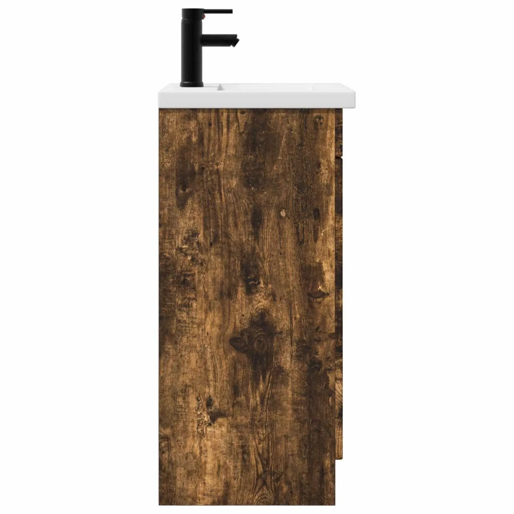 Mobile da bagno con lavabo Rovere Fumo 42 x 40 x 84,5 cm