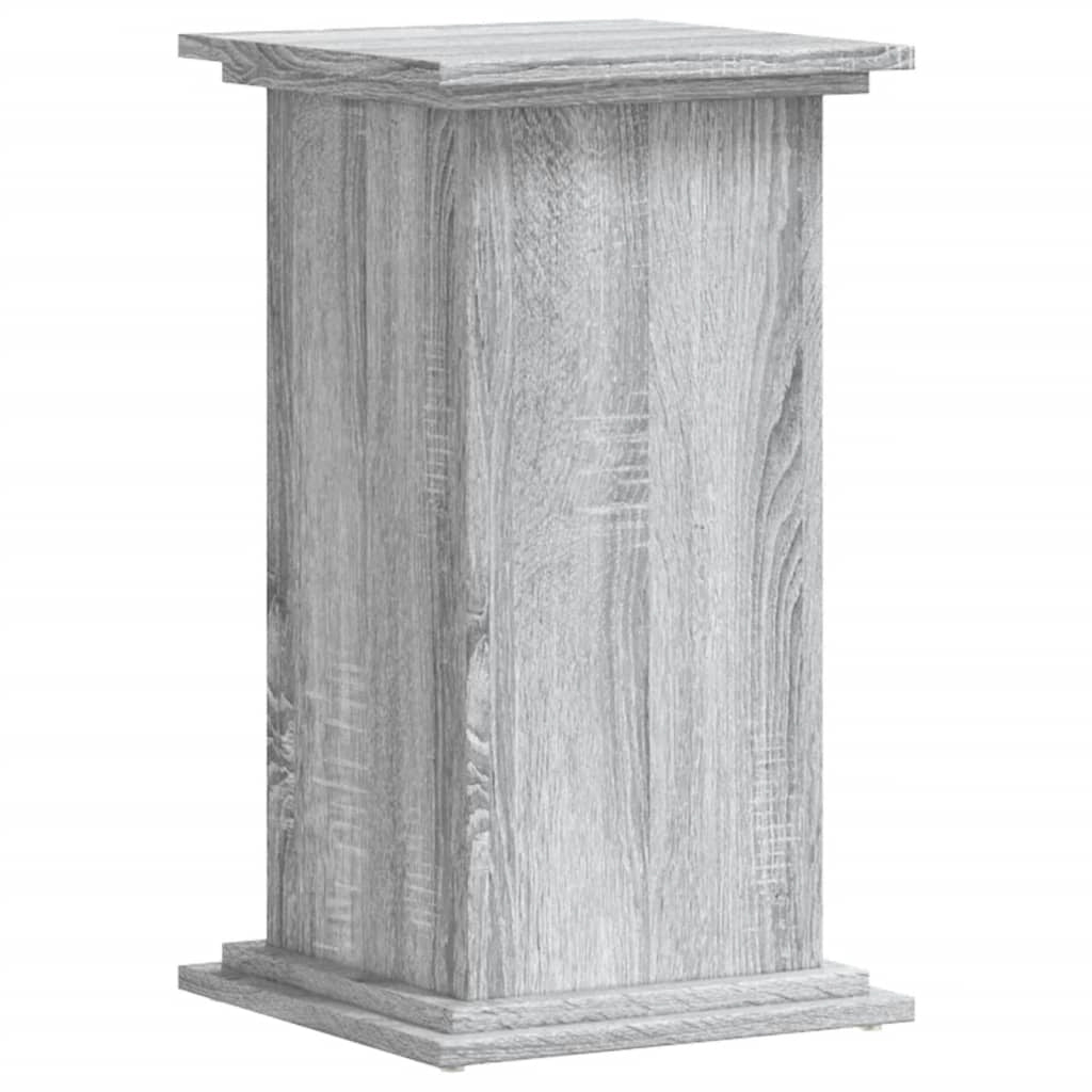 Portavasi Sonoma mobile portafiori 33 x 33 x 60 cm legno ingegnerizzato grigio 02_0045180