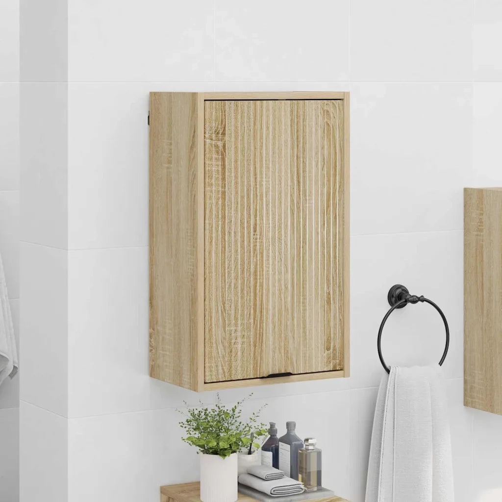 Mobile da Bagno con porta Rovere Sonoma 39 x 23,5 x 65 cm 883386