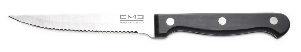 Coltello Bistecca Lama 11 cm Manico in POM Rivettato Eme Rodeo