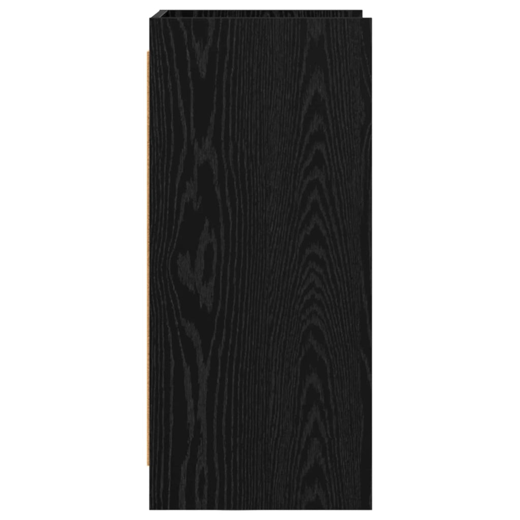 Credenza Rovere Nero 40 x 36 x 80 cm Legno ingegnerizzato 8011068