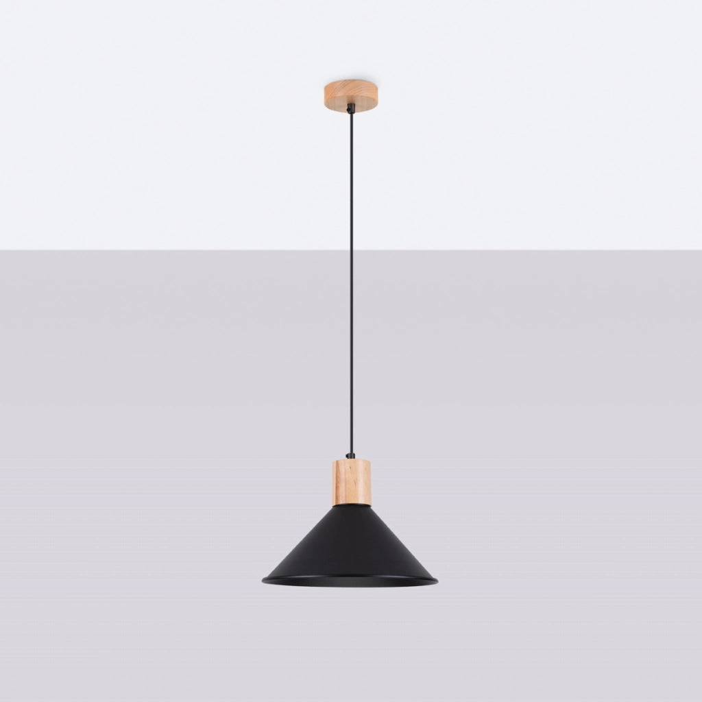 Lampada a sospensione JAGA nero