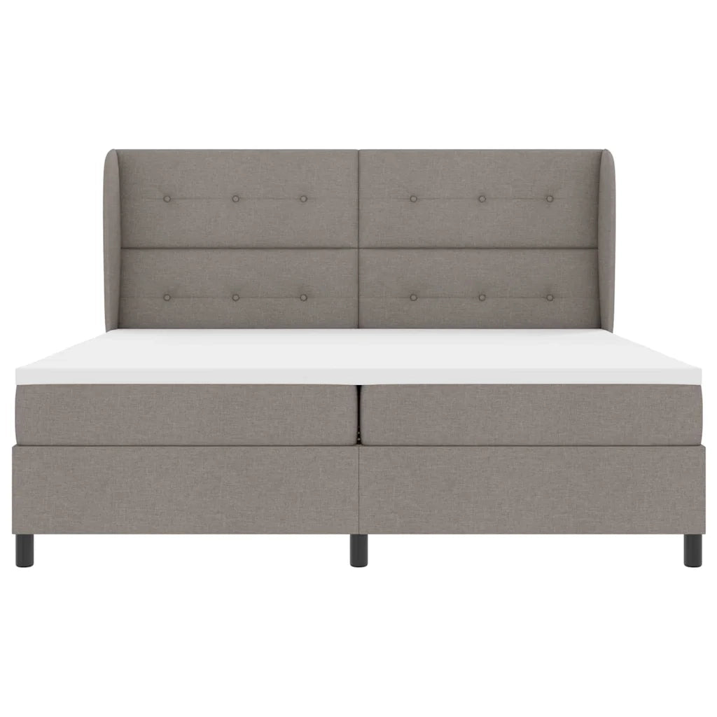 Letto a molle con materasso Talpa 200 x 200 cm Tessuto 3340589