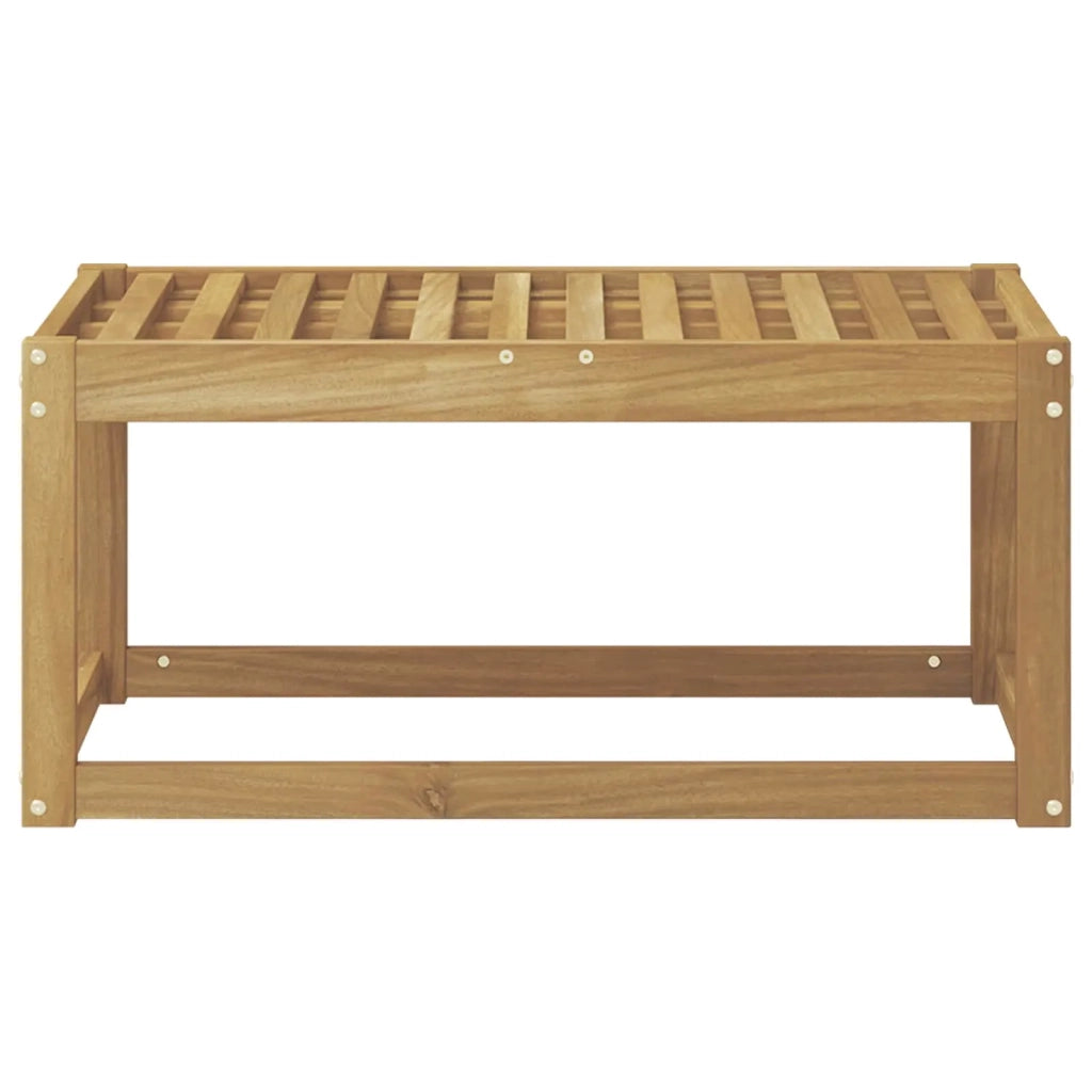 Panca da esterno Bianco 79 x 43 x 37 cm 901667