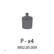 R PX4 X ARMADIO SPOGLIATOIO RESINA A 1 POSTO IN KIT C/SERRAT- 1,0 pz