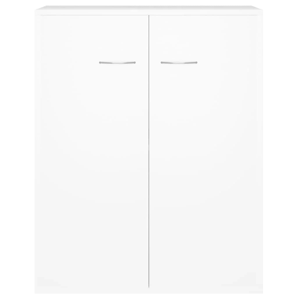 Buffet credenza cassettiera mobiletto mobile contenitore organizer per cucina soggiorno salotto 60 x 30 x 75 cm legno ingegnerizzato bianco 02_0030337
