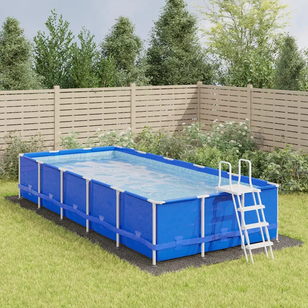Telo Sotto Piscina Grigio Chiaro 750x370 Geotessile Poliestere 94236