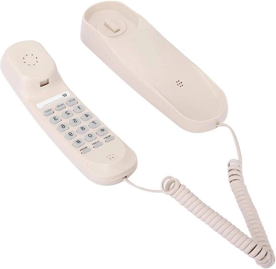 Telefono da Parete per Hotel e Camere Familiari in Beige con Elevatore e Bagno.