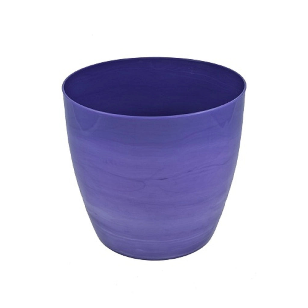 Coprivaso KADAX, rotondo, 12 cm, per soggiorno, effetto marmo viola.